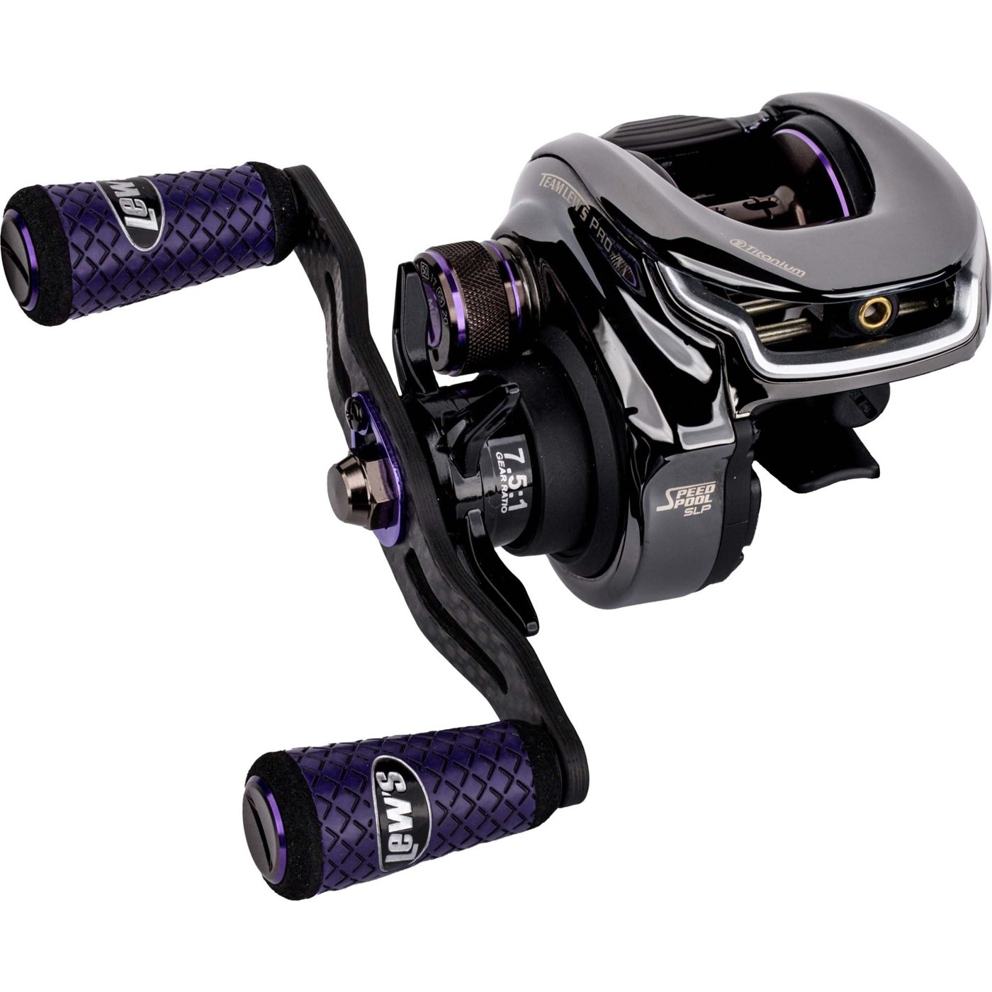 Team Lew's Pro-Ti Gen 2 low-profile baitcasting reel